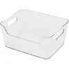 Gifi Bac rangement frigo 3,5L plastique transparent 22,4x17,3xH10cm Hot