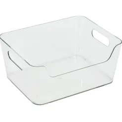 Gifi Bac rangement frigo 3,5L plastique transparent 22,4x17,3xH10cm Hot