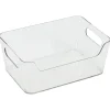 Gifi Bac rangement frigo 2L plastique transparent 20,5x14xH8,5cm Best