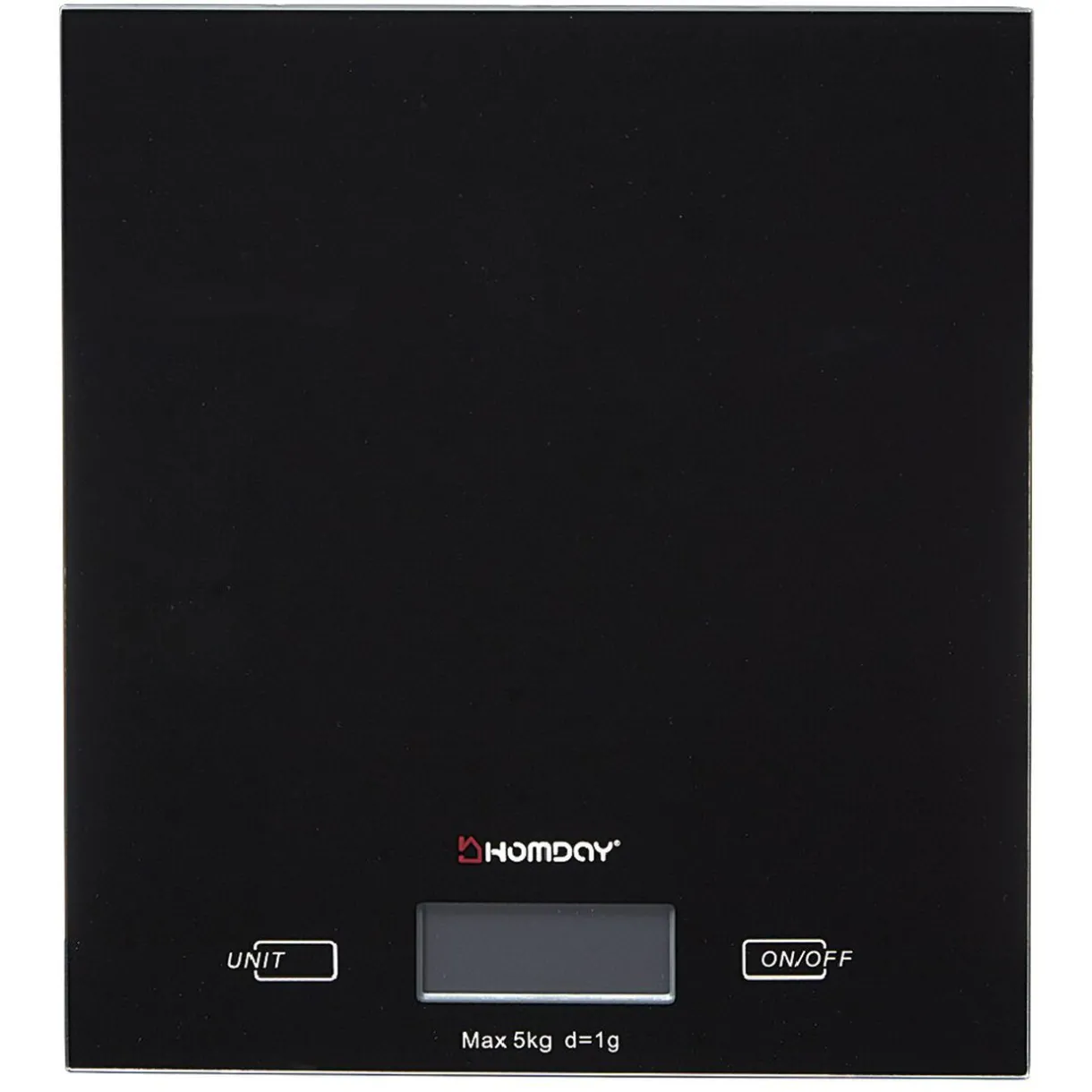 Gifi Balance de cuisine électronique et tactile noire Homday New
