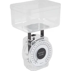 Gifi Balance de cuisine mécanique 1 kg noir transparent Sale