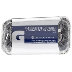 Gifi Barquette en aluminium 1L par 5 New