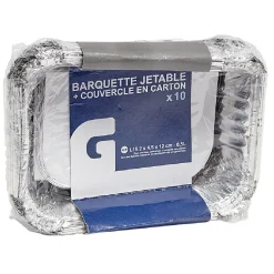 Gifi Barquette en aluminium 0,5L par 10 Discount