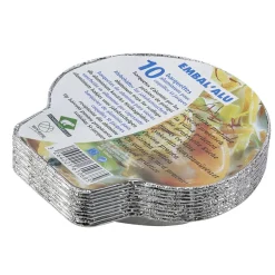 Gifi Barquettes coquilles St Jacques aluminium x10 Hot