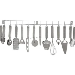 Gifi Barre avec 12 ustensiles de cuisine à suspendre