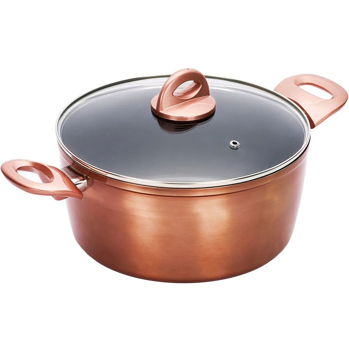 Gifi Batterie de cuisine aluminium forgé 3 pièces tous feux dont induction Discount