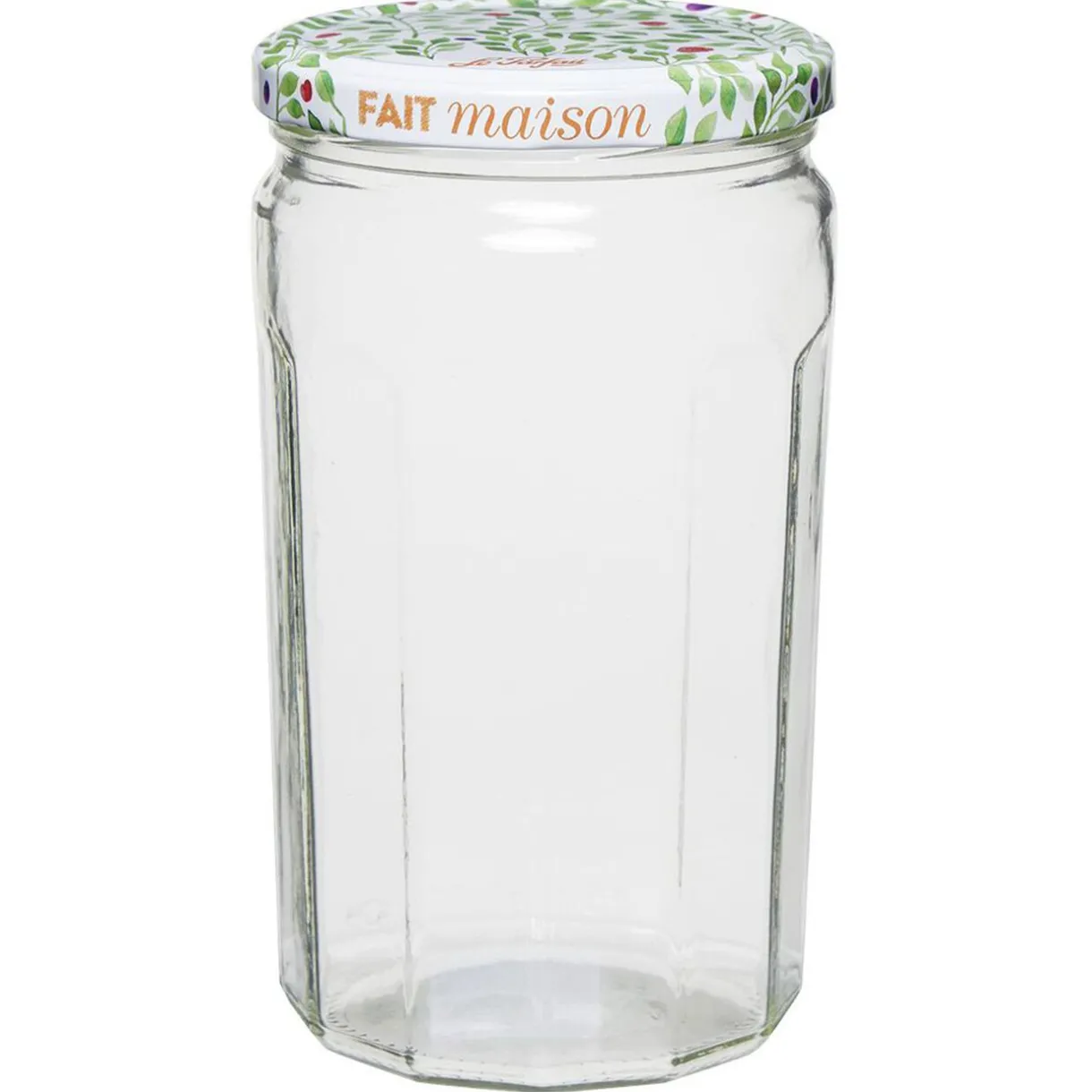 Gifi Bocal confiturier Le Parfait verre et métal 645 ml New
