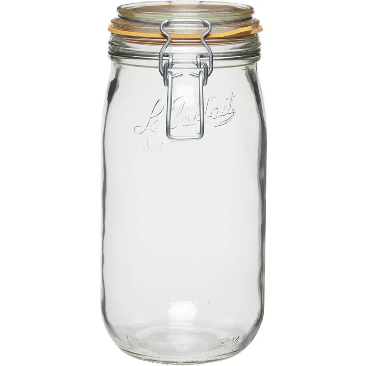 Gifi Bocal de conservation avec couvercle en verre 1,5 L Le Parfait Hot