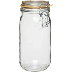 Gifi Bocal de conservation avec couvercle en verre 1,5 L Le Parfait Hot