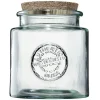 Gifi Bocal de conservation verre transparent couvercle liège 1,5L Clearance