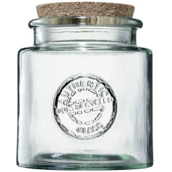 Gifi Bocal de conservation verre transparent couvercle liège 1,5L Clearance