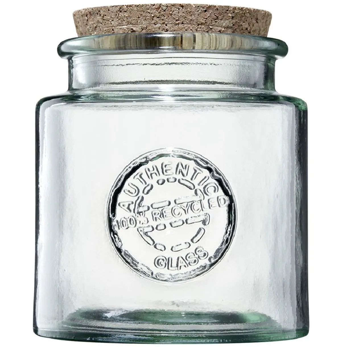 Gifi Bocal de conservation verre transparent couvercle liège 1,5L Clearance