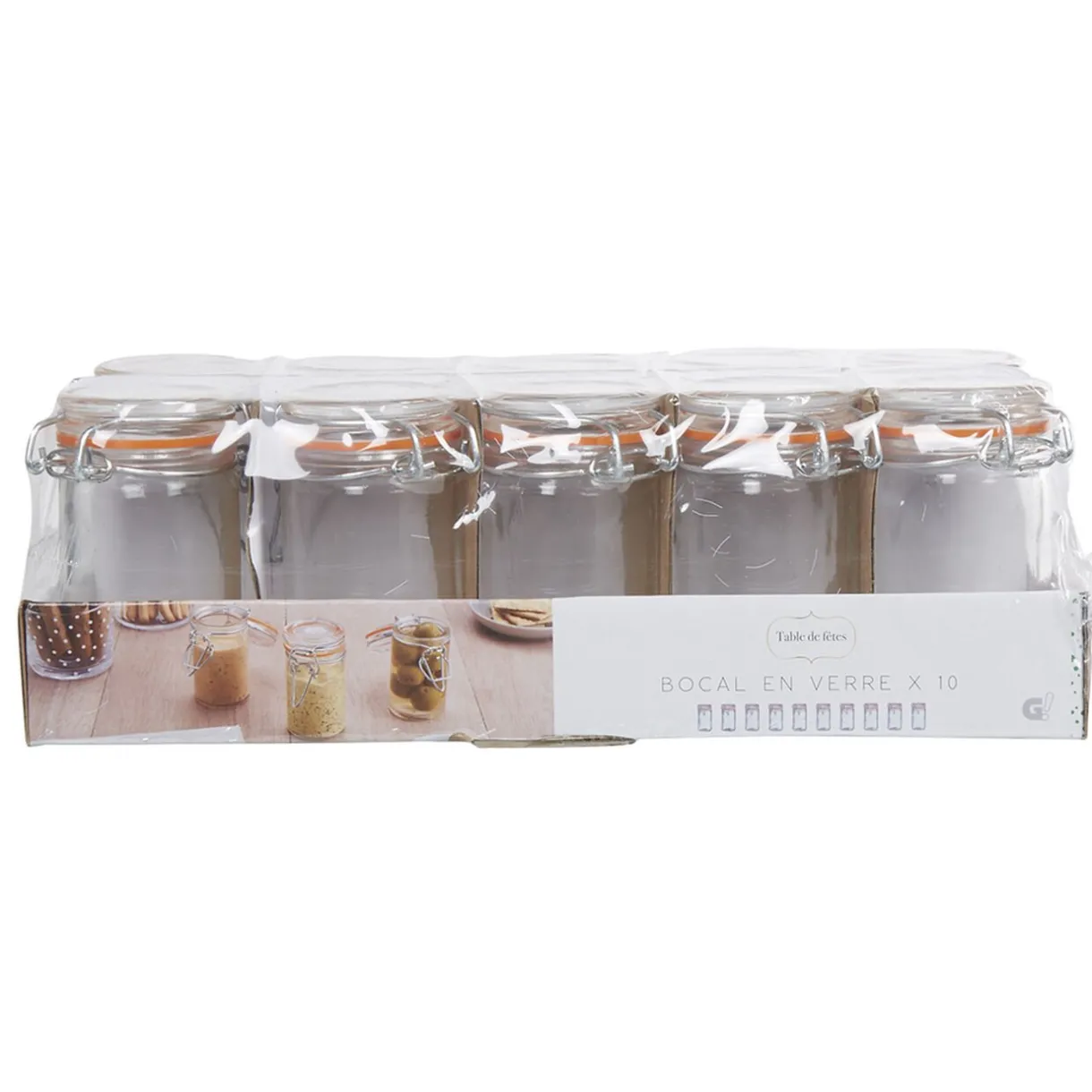 Gifi Bocal de conserve x10
