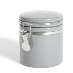 Gifi Bocal en céramique avec clip en métal Ø10xH13cm New