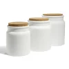 Gifi Bocal en céramique avec couvercle en liège Ø16xH19cm Outlet