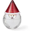 Gifi Bocal en verre avec couvercle design Père Noël Online
