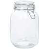 Gifi Bocal en verre avec couvercle à charnière 1,5 L Hot