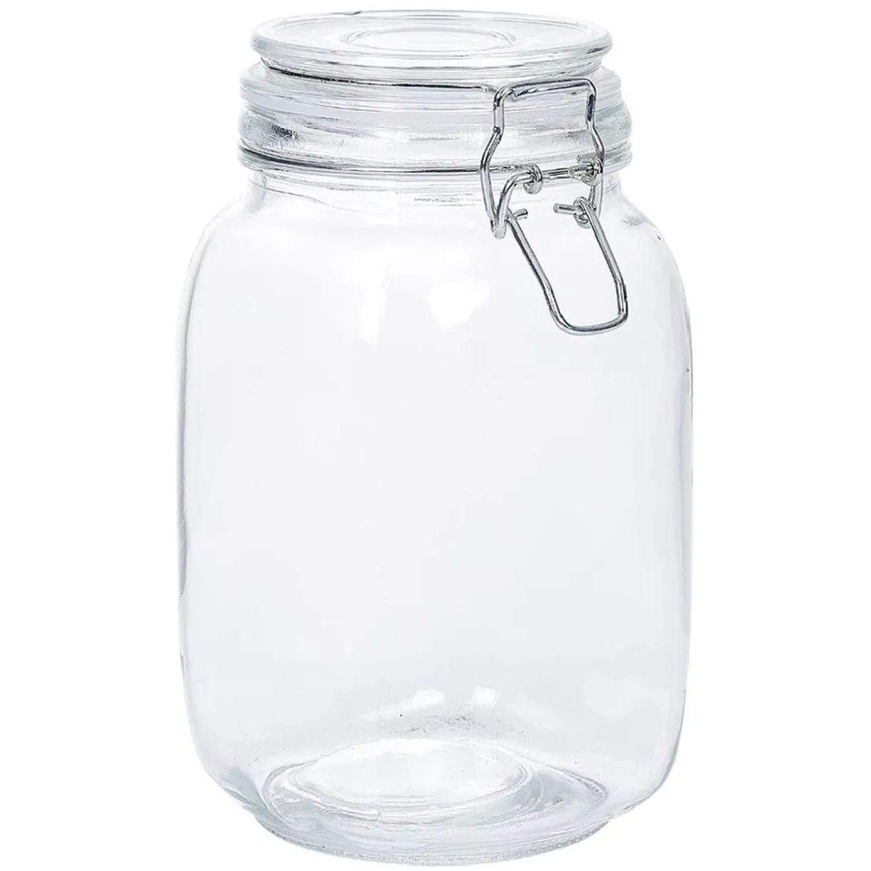 Gifi Bocal en verre avec couvercle à charnière 1,5 L Hot