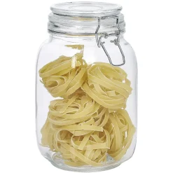 Gifi Bocal en verre avec couvercle à charnière 1,5 L Hot