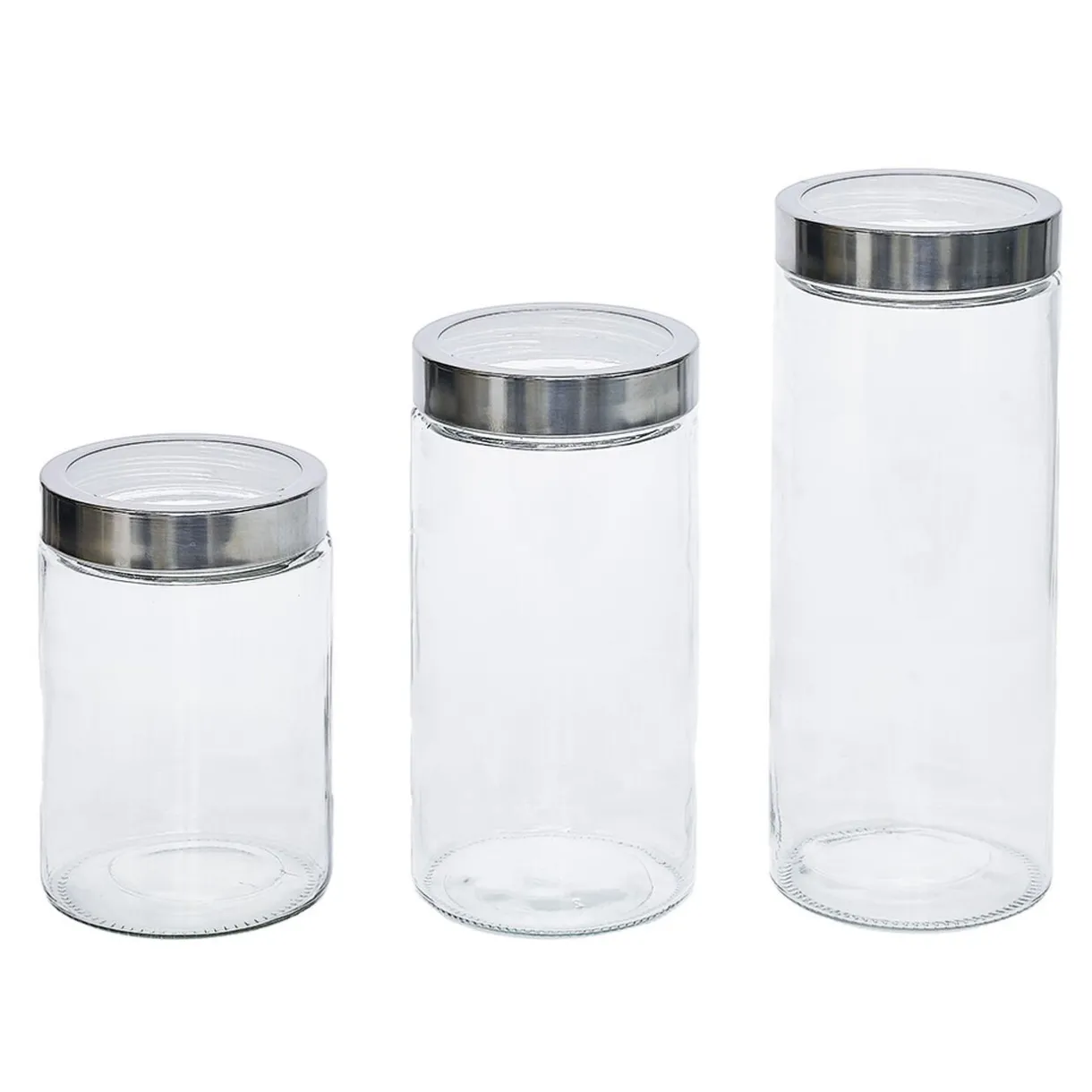 Gifi Bocal en verre avec couvercle hermétique x3 New