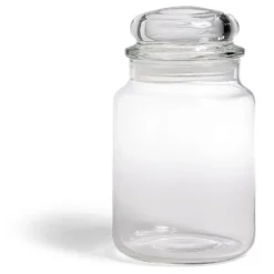 Gifi Bocal en verre transparent avec couvercle hermétique 800ml - H.17cm Online