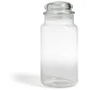 Gifi Bocal en verre transparent avec couvercle hermétique 800ml - H.22cm Sale