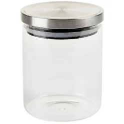 Gifi Bocal hermétique verre transparent couvercle métal silicone Outlet