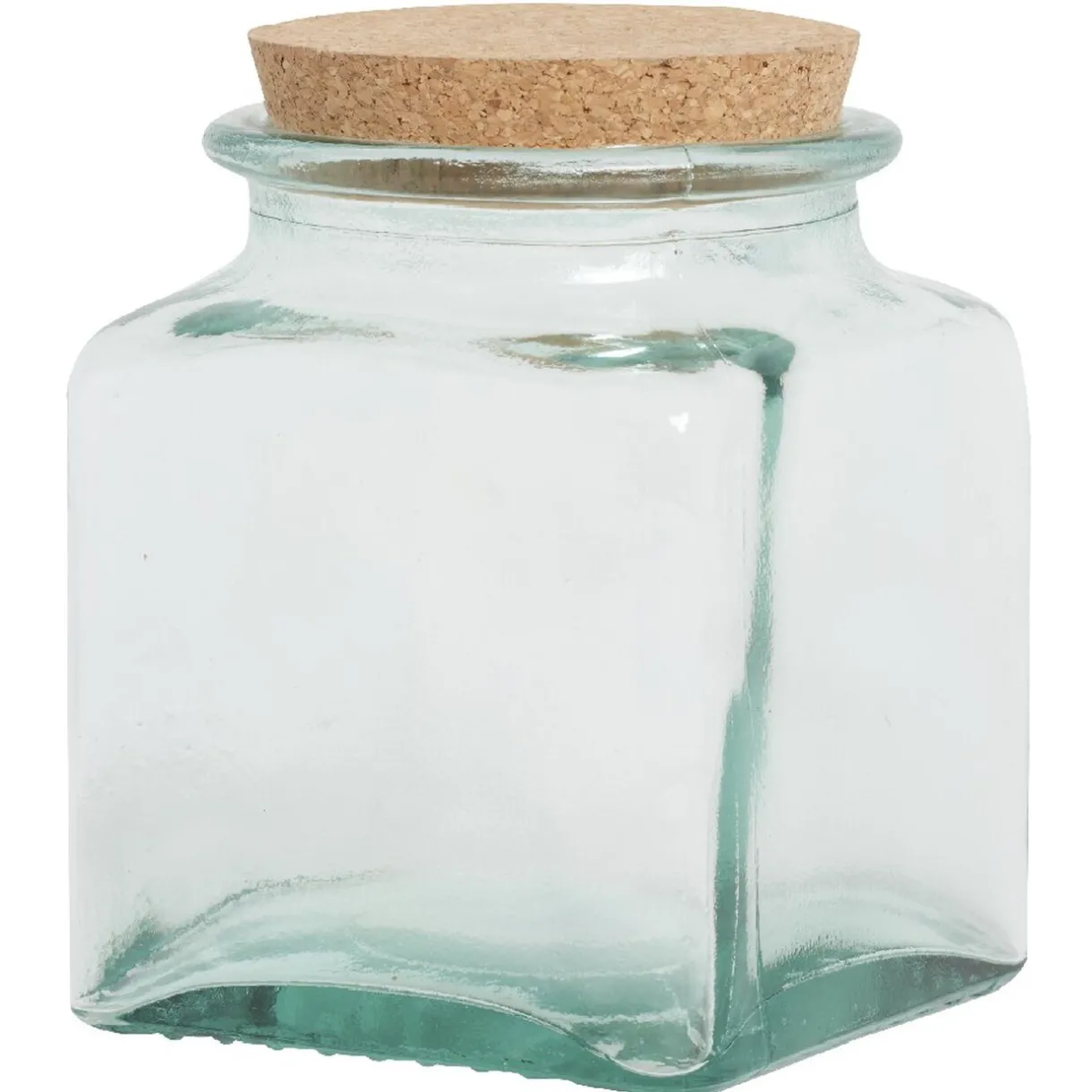 Gifi Bocal transparent 1,1 L verre et liège Online