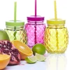 Gifi Bocal verre + paille couleur