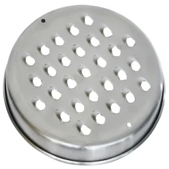 Gifi Bol à mixer inox avec base silicone et 3 râpes Ø22xH11,2cm New
