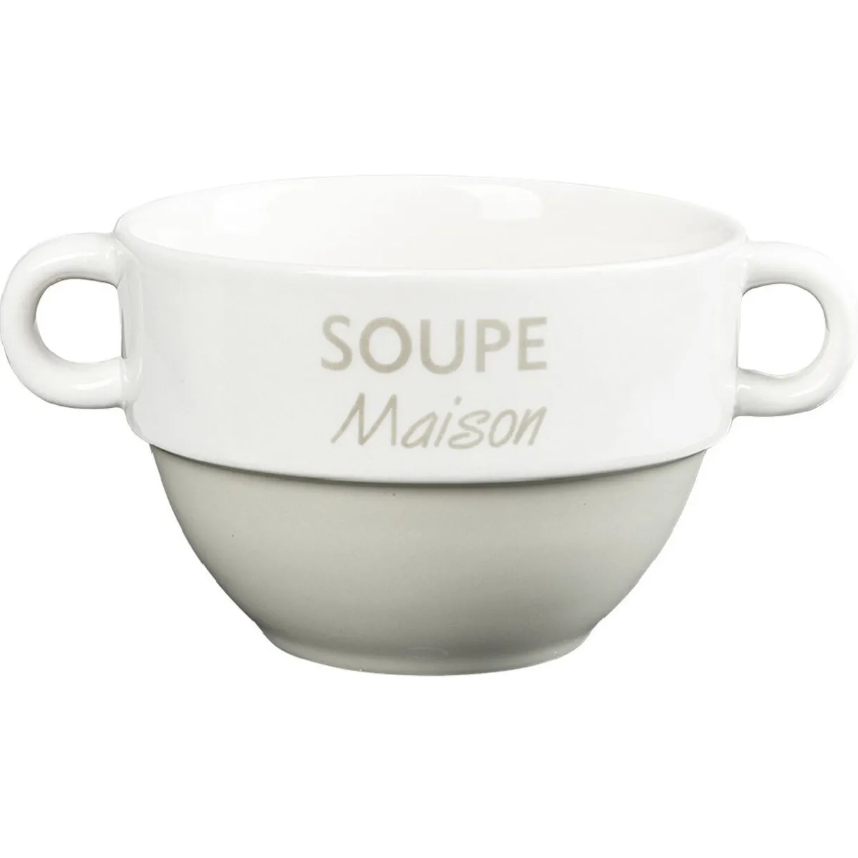 Gifi Bol à soupe avec anses