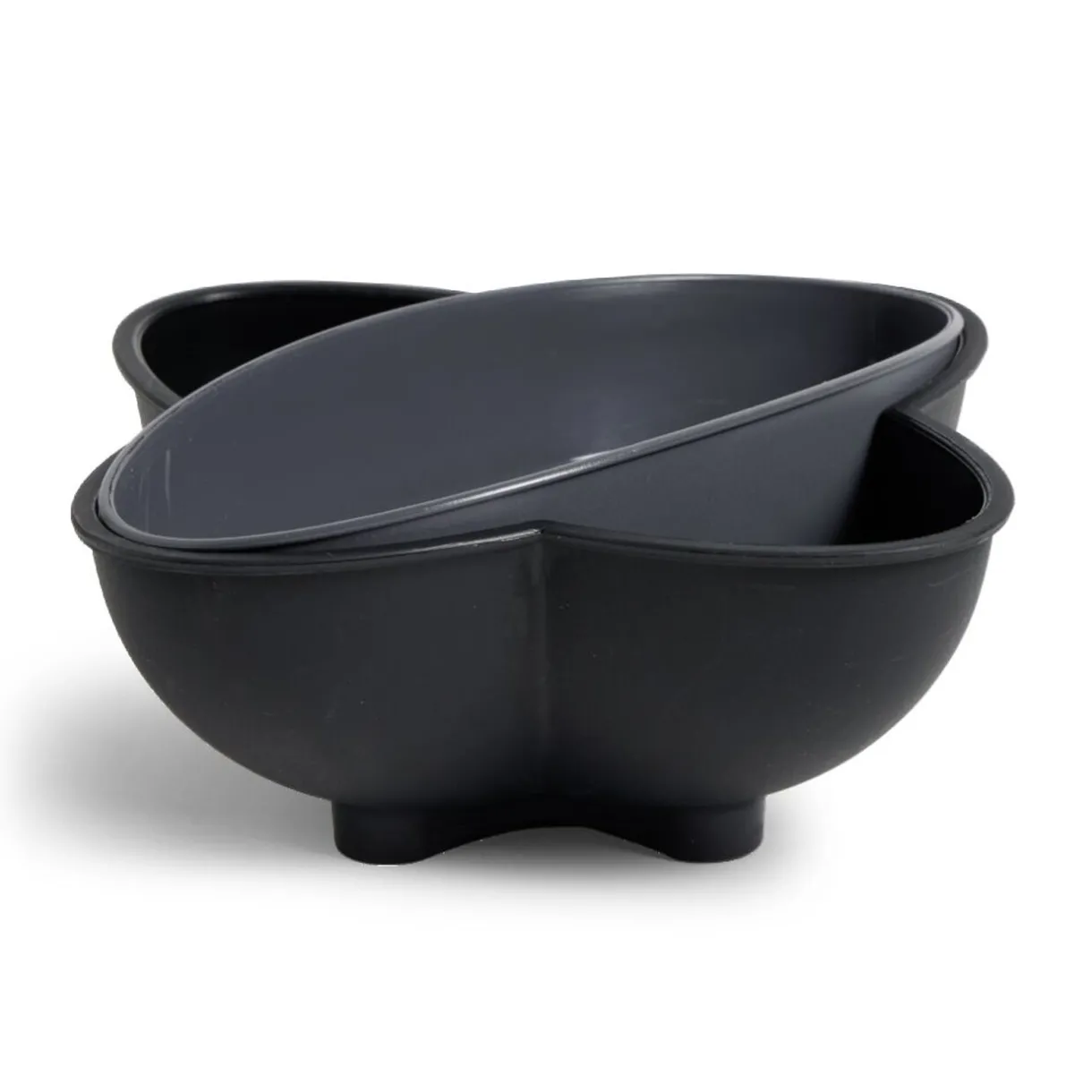 Gifi Bol apéritif avec poubelle gris Outlet