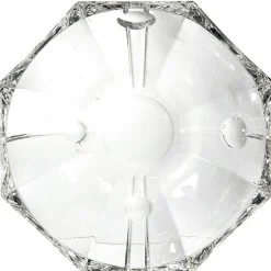 Gifi Bol Berlin octogonal en verre transparent ø 25 cm
