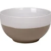 Gifi Bol bicolore blanc et taupe Outlet