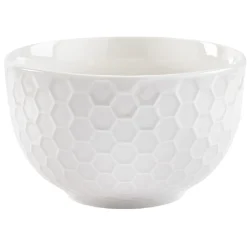 Gifi Bol embossé blanc x4