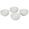 Gifi Bol en céramique uni blanc x4