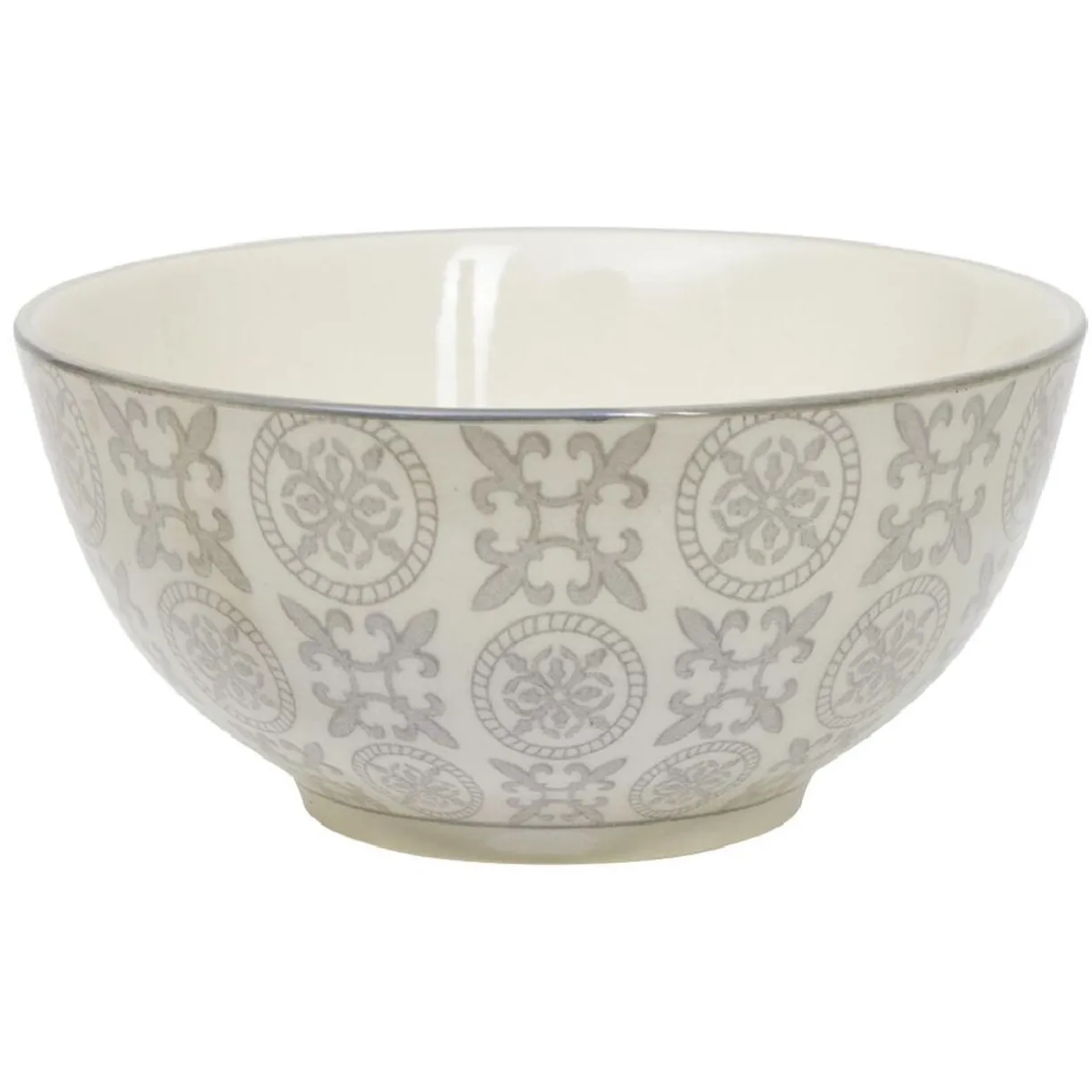 Gifi Bol en faïence motif carreau de ciment Ø11,5 cm