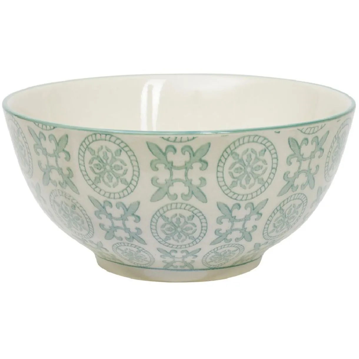 Gifi Bol en faïence motif carreau de ciment Ø11,5 cm