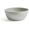 Gifi Bol en grès texturé gris