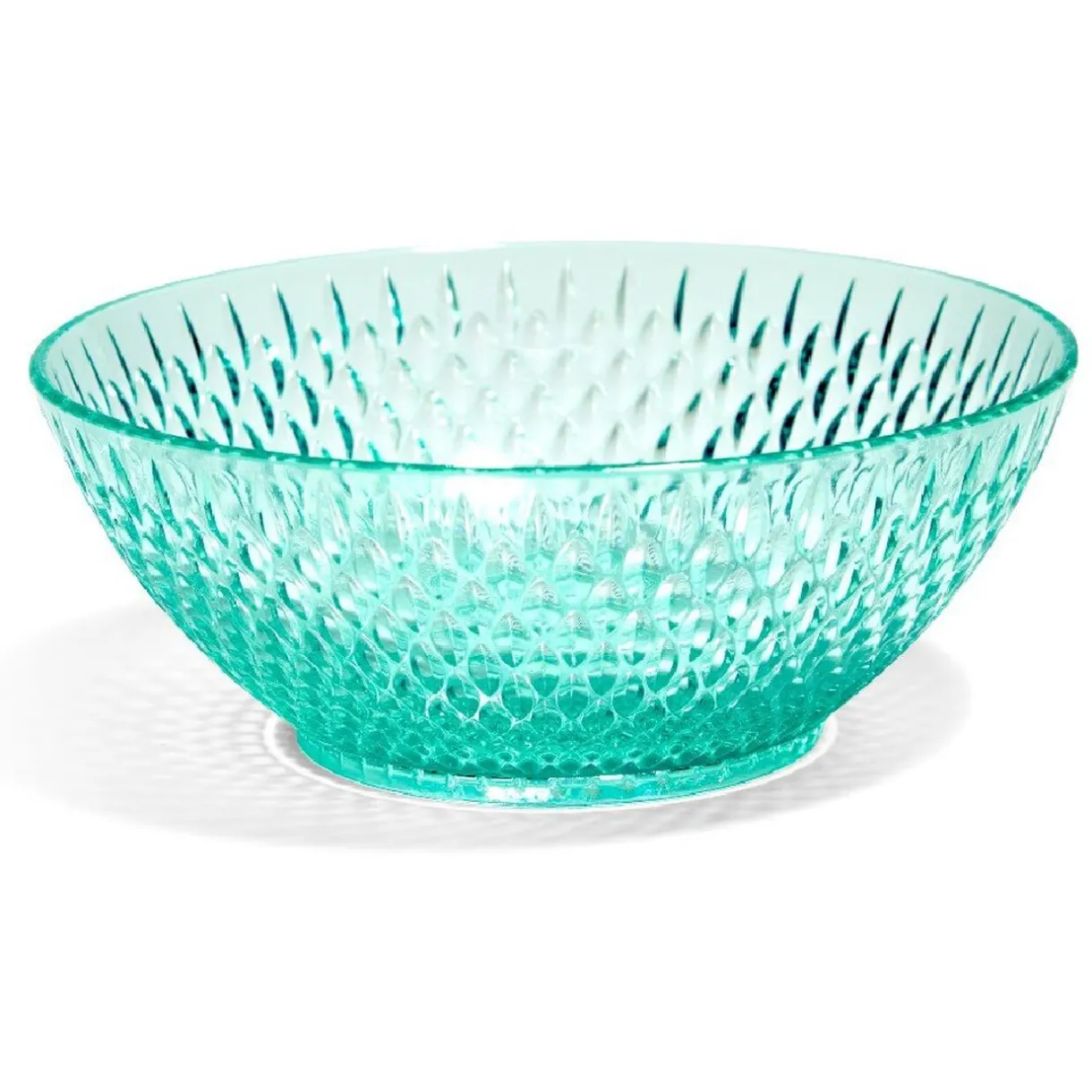 Gifi Bol en plastique bleu effet martelé