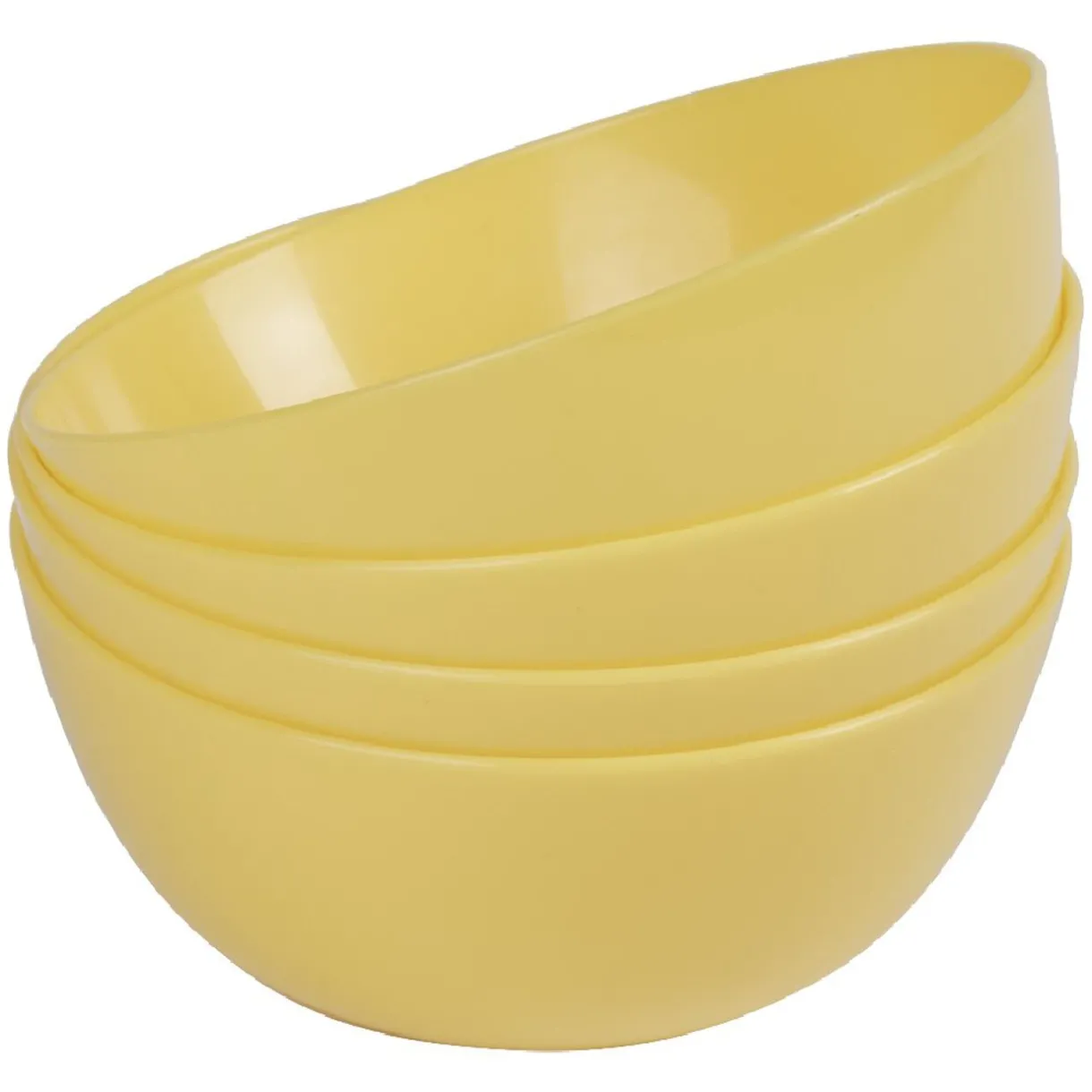 Gifi Bol en plastique couleur unie x 4