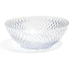 Gifi Bol en plastique transparent effet martelé