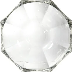 Gifi Bol Hambourg octogonal en verre transparent