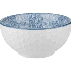 Gifi Bol japonais motif géométrique 4 couleurs x4