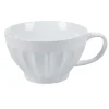 Gifi Bol jumbo blanc cotelé Online