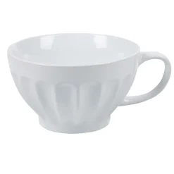 Gifi Bol jumbo blanc cotelé Online
