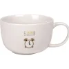 Gifi Bol jumbo blanc motif réveil