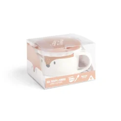 Gifi Bol jumbo 62cl avec cuillère et couvercle renard