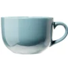 Gifi Bol jumbo Madrid en faïence bleu Ø13xH8,5cm 700ml Clearance