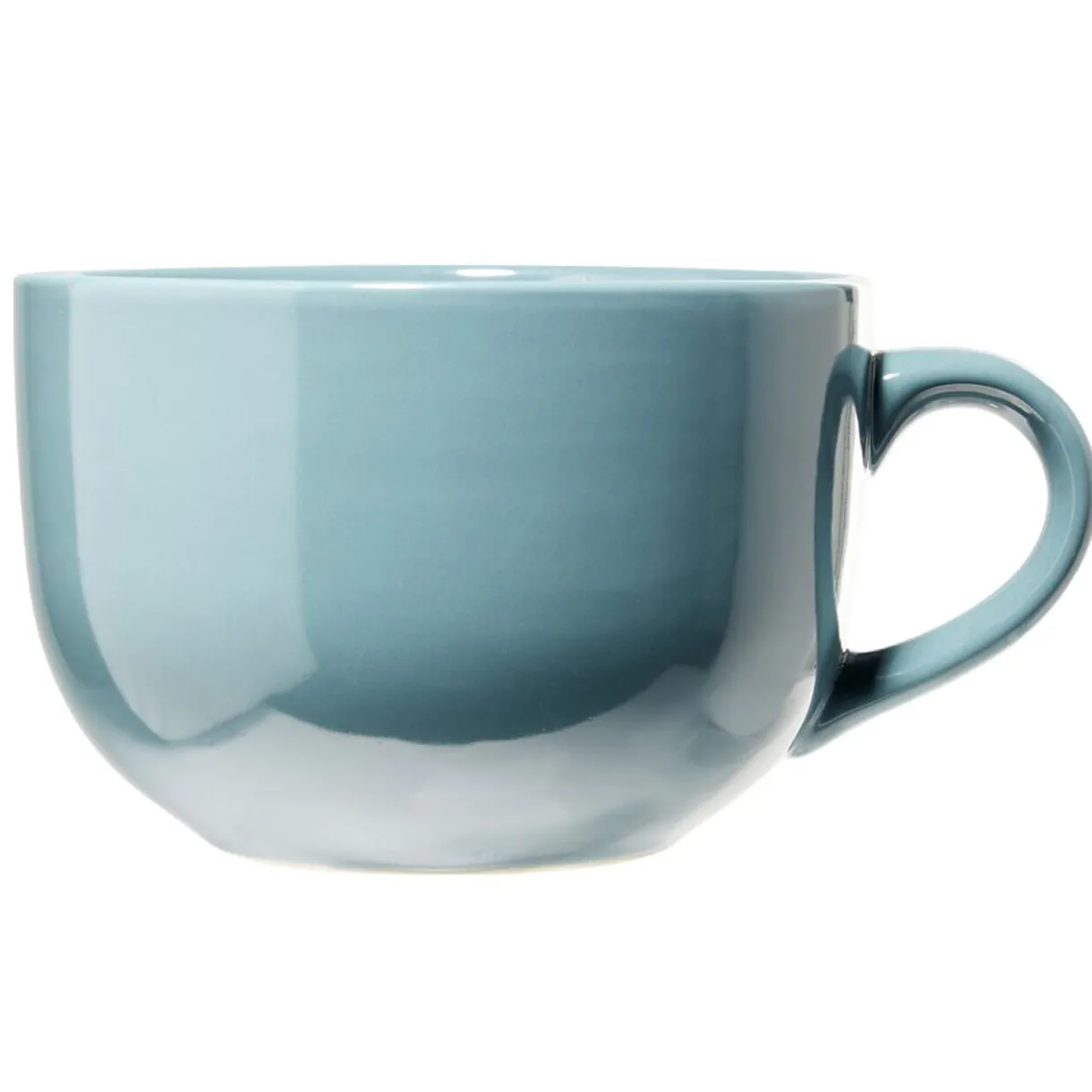 Gifi Bol jumbo Madrid en faïence bleu Ø13xH8,5cm 700ml Clearance